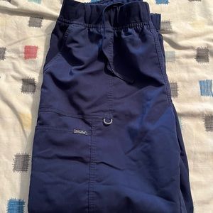 Navy scrub pants